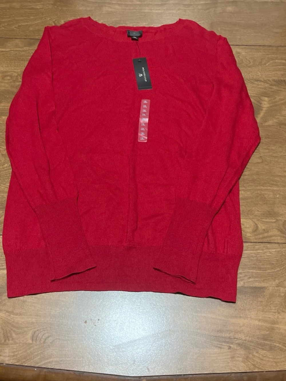 Worthington Red Crewneck Men’s Sweater